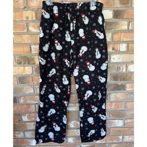 Stafford Men’s Regular Fit Christmas Lounge Sleep Pants Size Medium